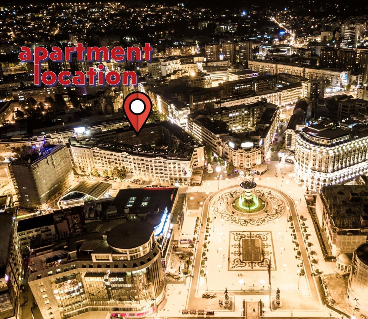 Ira's Square 2 Bedroom Free Parking * Skopje
